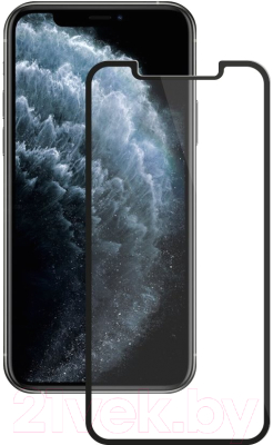 Защитное стекло для телефона Deppa 2.5D Full Glue для iPhone 11 Pro / 62588 (черный)