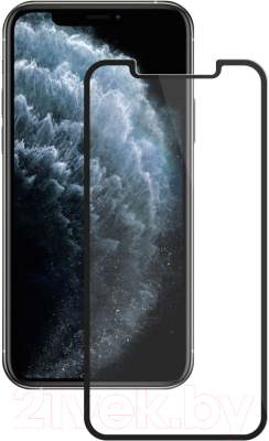 Защитное стекло для телефона Deppa 3D Full Glue для iPhone 11 Pro / 62585 (черный)