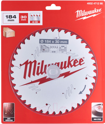 Пильный диск Milwaukee 4932471298