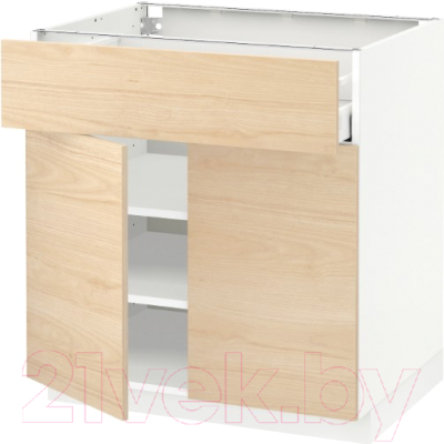

Шкаф-стол кухонный Ikea, Метод/Максимера 392.188.66