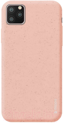 Чехол-накладка Deppa Eco Case для iPhone 11 Pro Max / 87284 (розовый)