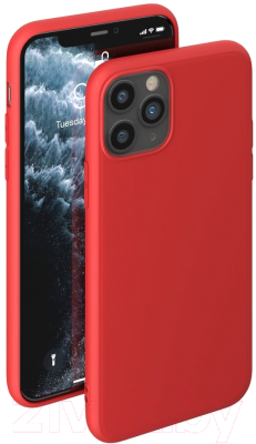 Чехол-накладка Deppa Gel Color Case Basic для iPhone 11 Pro / 87227 (красный)