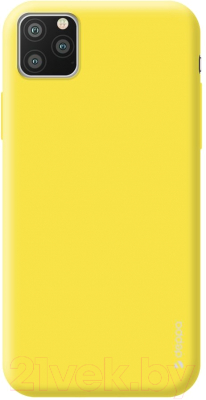 Чехол-накладка Deppa Gel Color Case для iPhone 11 Pro Max / 87251 (желтый)