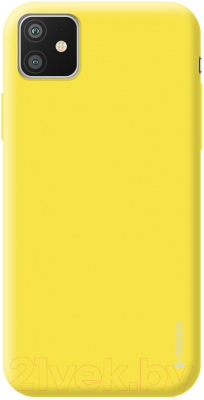 Чехол-накладка Deppa Gel Color Case для iPhone 11 / 87245 (желтый)