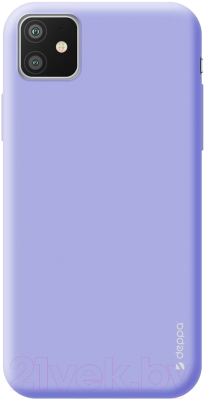 Чехол-накладка Deppa Gel Color Case для iPhone 11 / 87244 (лавандовый)