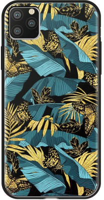 Чехол-накладка Deppa Glass Case для iPhone 11 Pro / 87254 (джунгли)