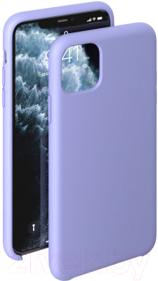 Чехол-накладка Deppa Liquid Silicone Case для iPhone 11 Pro Max / 87312 (лавандовый)