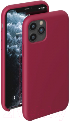 Чехол-накладка Deppa Liquid Silicone Case для iPhone 11 Pro / 87289 (красный)