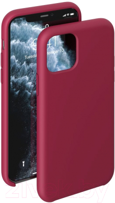 Чехол-накладка Deppa Liquid Silicone Case для iPhone 11 Pro / 87289 (красный)