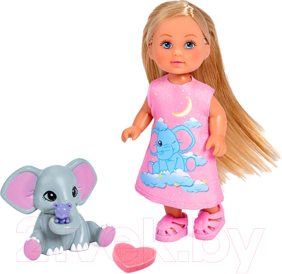 Кукла с аксессуарами Simba Эви со слоненком / 5733355