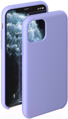 Чехол-накладка Deppa Liquid Silicone Case для iPhone 11 Pro / 87292 (лавандовый)