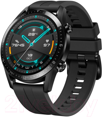 Умные часы Huawei Watch GT 2 LTN-B19 46mm (матовый черный)