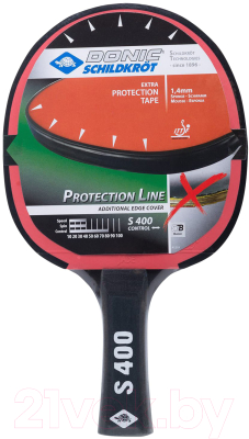 Ракетка для настольного тенниса Donic Schildkrot Protection Line Level 400