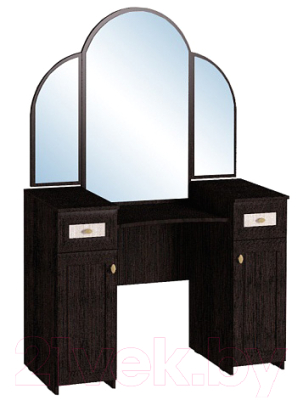 Туалетный столик с зеркалом Глазов Милана 1 (венге)