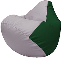 Бескаркасное кресло Flagman Груша Макси Г2.3-2501 (сиреневый/зеленый) - 