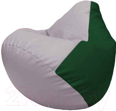 Бескаркасное кресло Flagman Груша Макси Г2.3-2501 (сиреневый/зеленый)