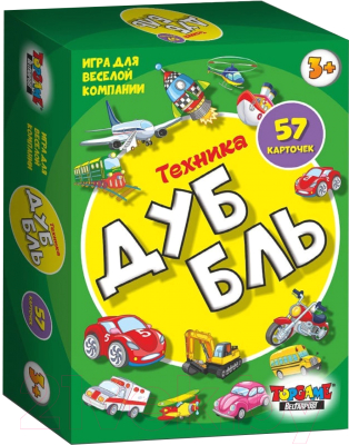 Настольная игра Topgame ДуББль. Техника / 01517