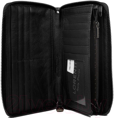 

Портмоне Cedar, Черный, Lorenti 76119-NIC RFID