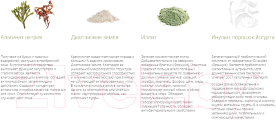 Маска для лица альгинатная Sativa Anti Acne №101