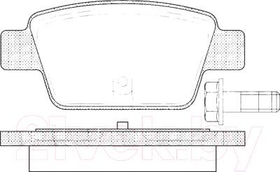 Тормозные колодки AP 05P780