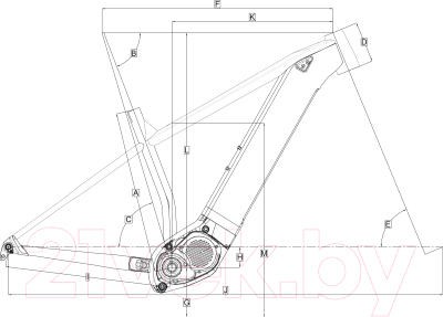 Электровелосипед Polygon Entiat TR-E 27.5 19 / AIXP27ETE (L, черный)