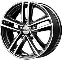 Литой диск Carwel Неро 16x6.5" 5x114.3мм DIA 60.1мм ET 50мм Алмаз черный