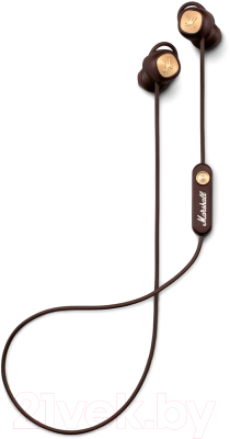 Беспроводные наушники Marshall Minor II Bluetooth (коричневый)