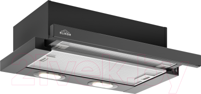 Купить Вытяжка телескопическая Elikor Интегра Glass 60П-400-В2Л  