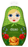 Маска для лица тканевая Dizao Роза и коллаген пузырьковая очищение увлажн. повышение упругости - 