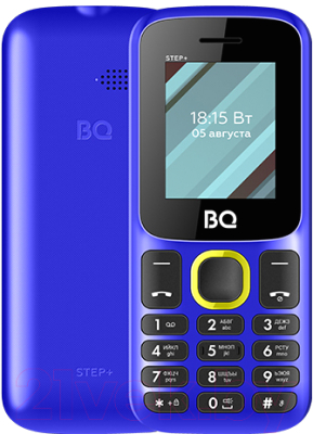 Мобильный телефон BQ Step+ BQ-1848 (синий/желтый)