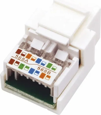 

Коннектор, Keystone Jack RJ-45 CAT5e / 03-1011