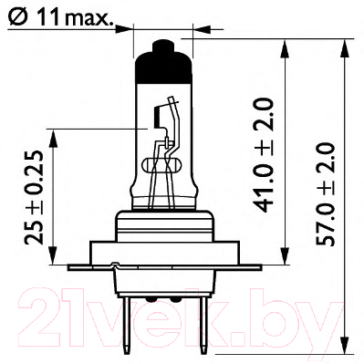 Автомобильная лампа Philips 13972MDBVB1