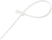 Стяжка для кабеля Rexant 07-0104 (100шт, белый) - 