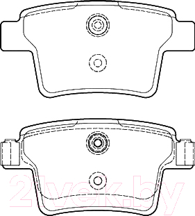 

Тормозные колодки Valeo, 301740