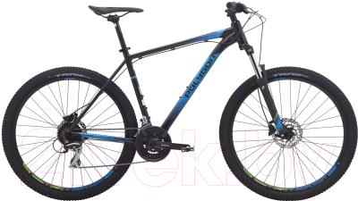 Велосипед Polygon Premier 4 New 27.5 16 / AIXP27PM4 (S, черный/голубой)