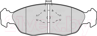 

Тормозные колодки Valeo, 301074