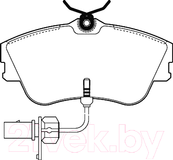 

Тормозные колодки Valeo, 301622