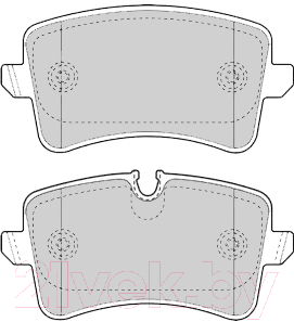 Тормозные колодки Valeo 302157