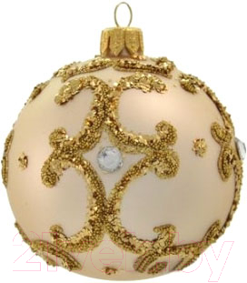 

Шар новогодний Orbital, Бежевый, Шар Д-3 / 200-009-2