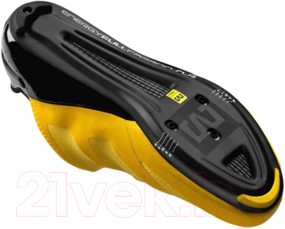 Велотуфли Mavic CXR Ultimate 15 / 367229 (р-р 8, желтый/черный)
