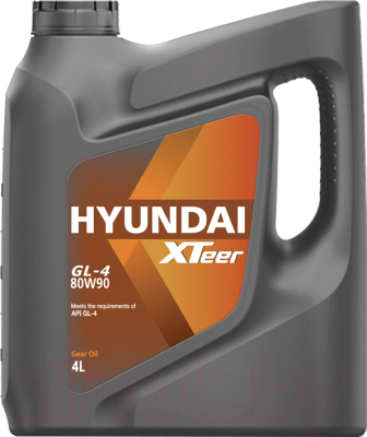 Трансмиссионное масло Hyundai XTeer XTeer Gear Oil-4 80W90 / 1041421 (4л)