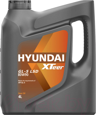 

Трансмиссионное масло Hyundai XTeer, XTeer Gear Oil-5 80W90 LSD / 1041423
