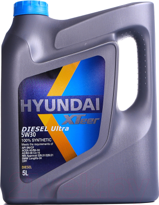Моторное масло Hyundai XTeer Diesel Ultra 5W30 / 1051222 (5л)