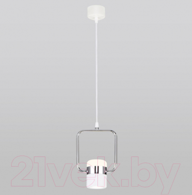 Потолочный светильник Евросвет 50165/1 LED 9W (хром/белый)