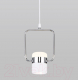 Потолочный светильник Евросвет 50165/1 LED 9W (хром/белый) - 