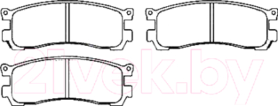 

Тормозные колодки HSB, HP8245