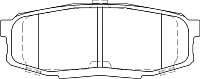 

Тормозные колодки, FDB4230