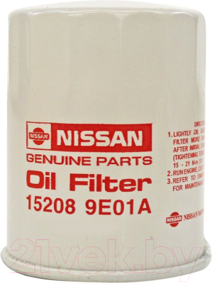 Масляный фильтр Nissan 152089E01A