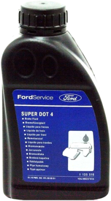 Тормозная жидкость Ford Super DOT 4 / 1776308 (250мл)