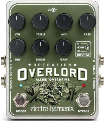 

Педаль электрогитарная Electro-Harmonix, Operation Overlord